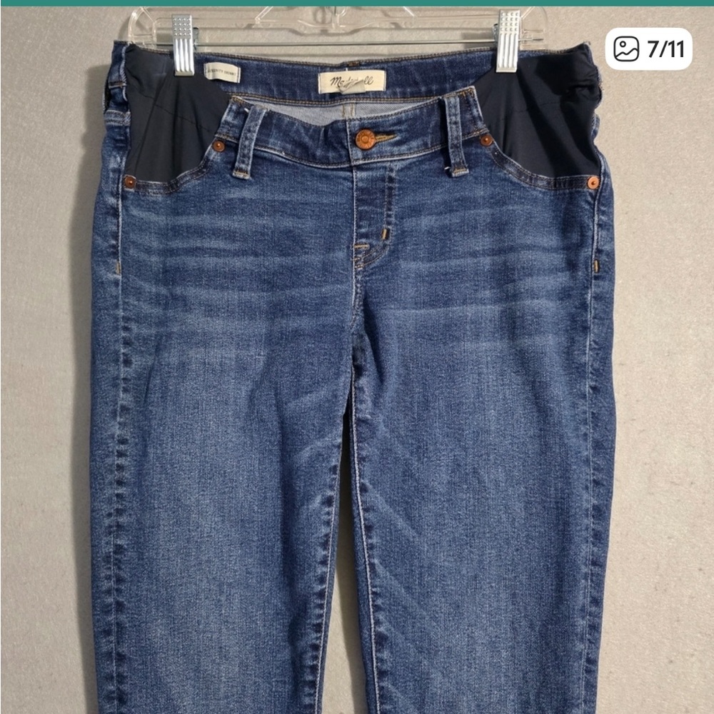 Madewell Womens Maternity Side Panel Skinny Jeans MB509 Size 30 - Picture 7 of 11
